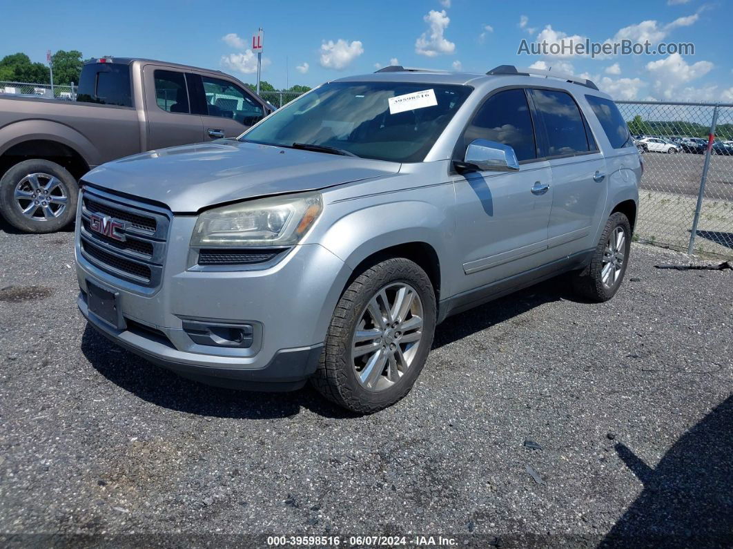 2014 Gmc Acadia Sle-1 Silver vin: 1GKKRNED0EJ127604