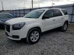 2014 Gmc Acadia Sle White vin: 1GKKRNED0EJ175541