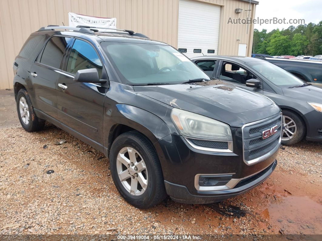 2014 Gmc Acadia Sle-1 Черный vin: 1GKKRNED0EJ214032