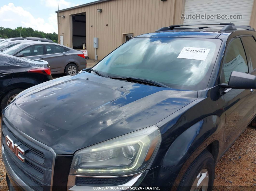 2014 Gmc Acadia Sle-1 Black vin: 1GKKRNED0EJ214032