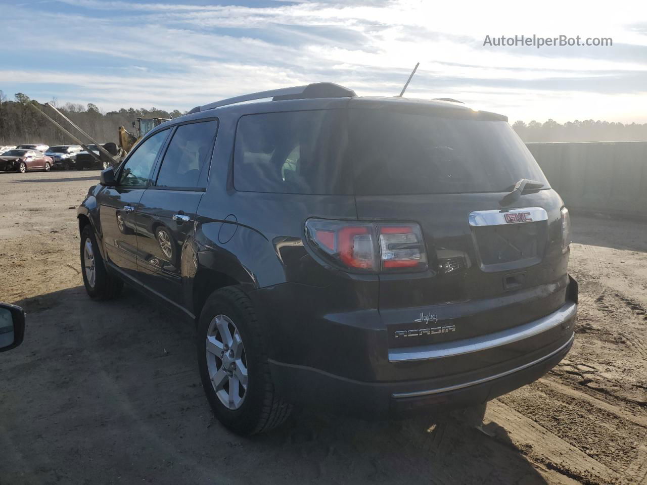 2014 Gmc Acadia Sle Black vin: 1GKKRNED0EJ321470