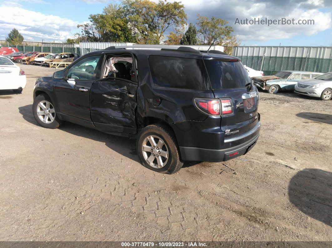 2015 Gmc Acadia Sle Blue vin: 1GKKRNED0FJ267671