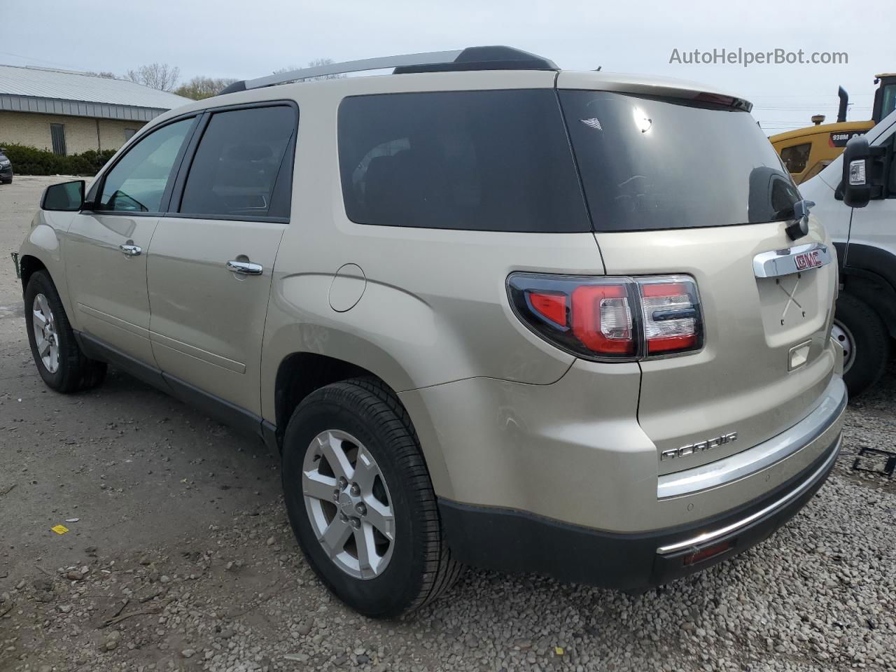 2015 Gmc Acadia Sle Beige vin: 1GKKRNED0FJ369410