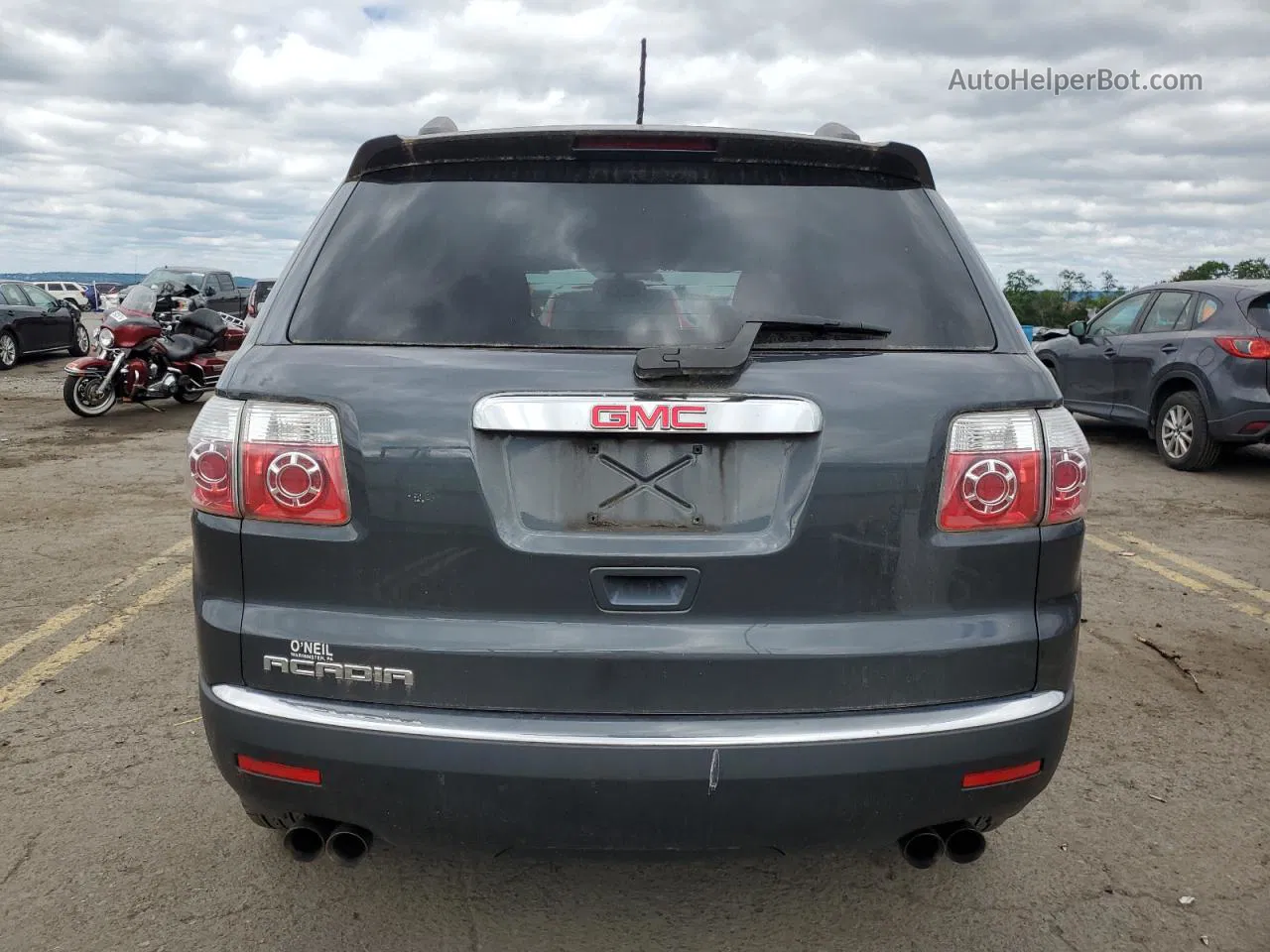 2012 Gmc Acadia Sle Gray vin: 1GKKRNED1CJ355978