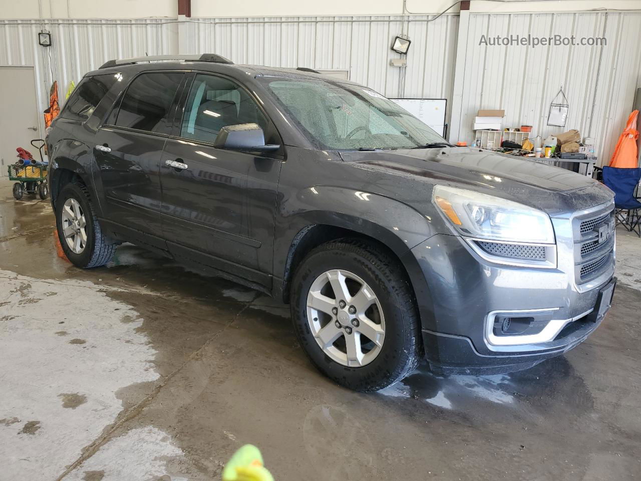 2013 Gmc Acadia Sle Gray vin: 1GKKRNED1DJ147617