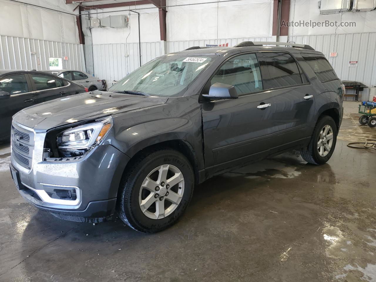 2013 Gmc Acadia Sle Gray vin: 1GKKRNED1DJ147617