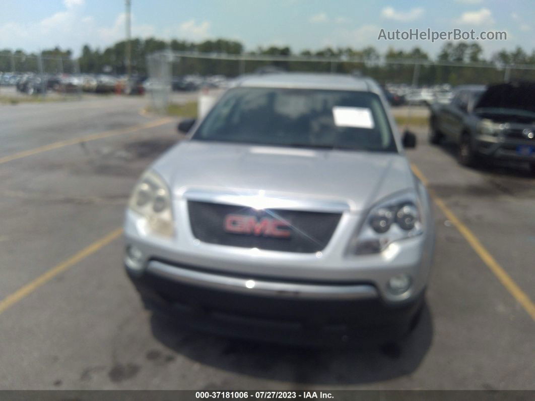 2012 Gmc Acadia Sl Silver vin: 1GKKRNED2CJ209301