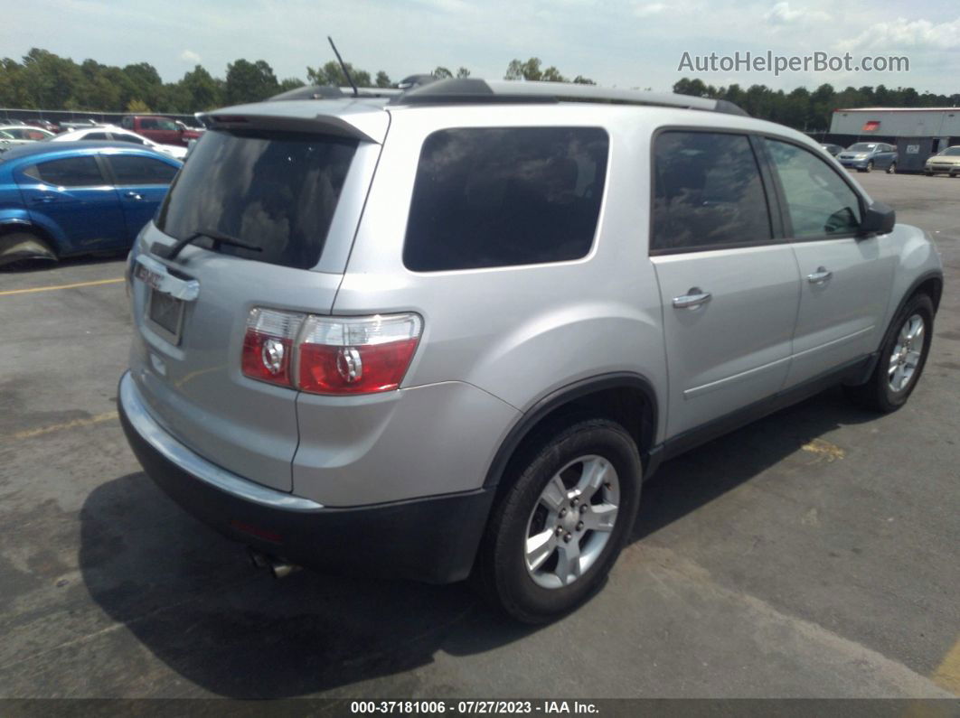 2012 Gmc Acadia Sl Silver vin: 1GKKRNED2CJ209301