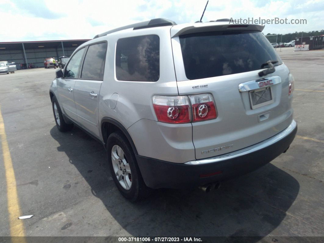 2012 Gmc Acadia Sl Silver vin: 1GKKRNED2CJ209301