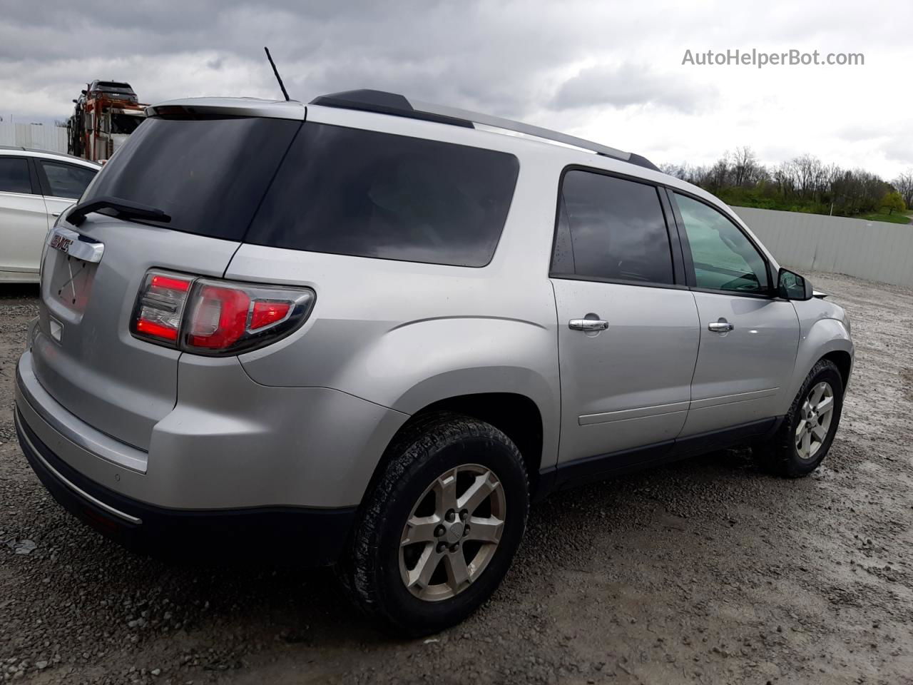 2013 Gmc Acadia Sle Silver vin: 1GKKRNED2DJ134505