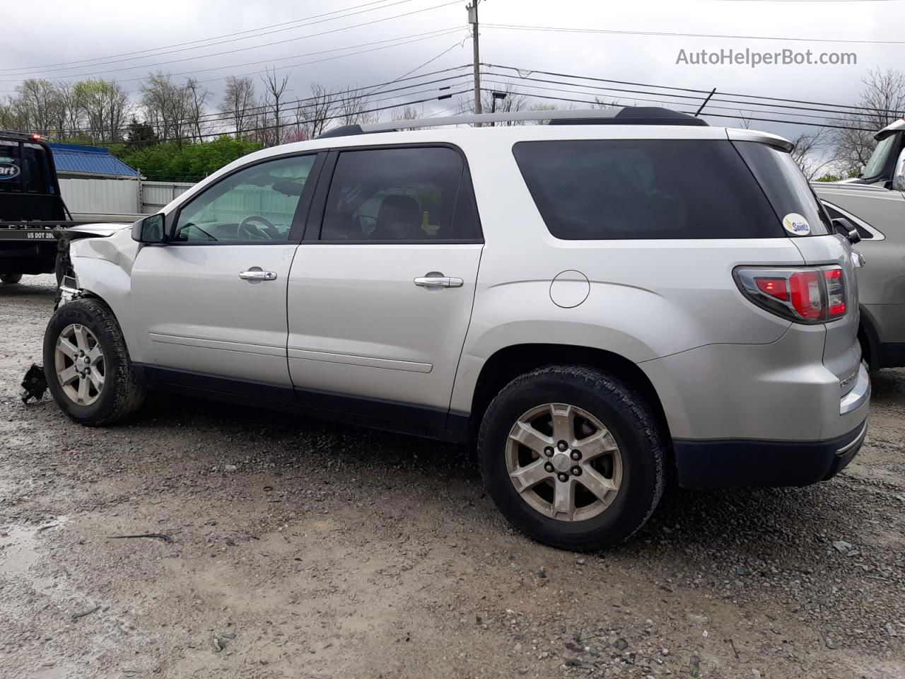 2013 Gmc Acadia Sle Silver vin: 1GKKRNED2DJ134505