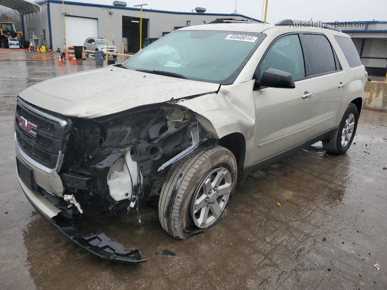 2013 Gmc Acadia Sle Tan vin: 1GKKRNED2DJ266972