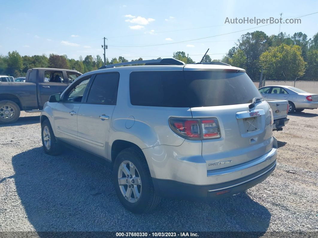 2014 Gmc Acadia Sle-1 Silver vin: 1GKKRNED2EJ162628