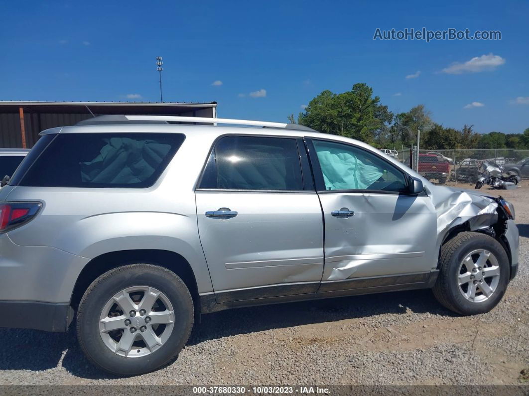 2014 Gmc Acadia Sle-1 Silver vin: 1GKKRNED2EJ162628