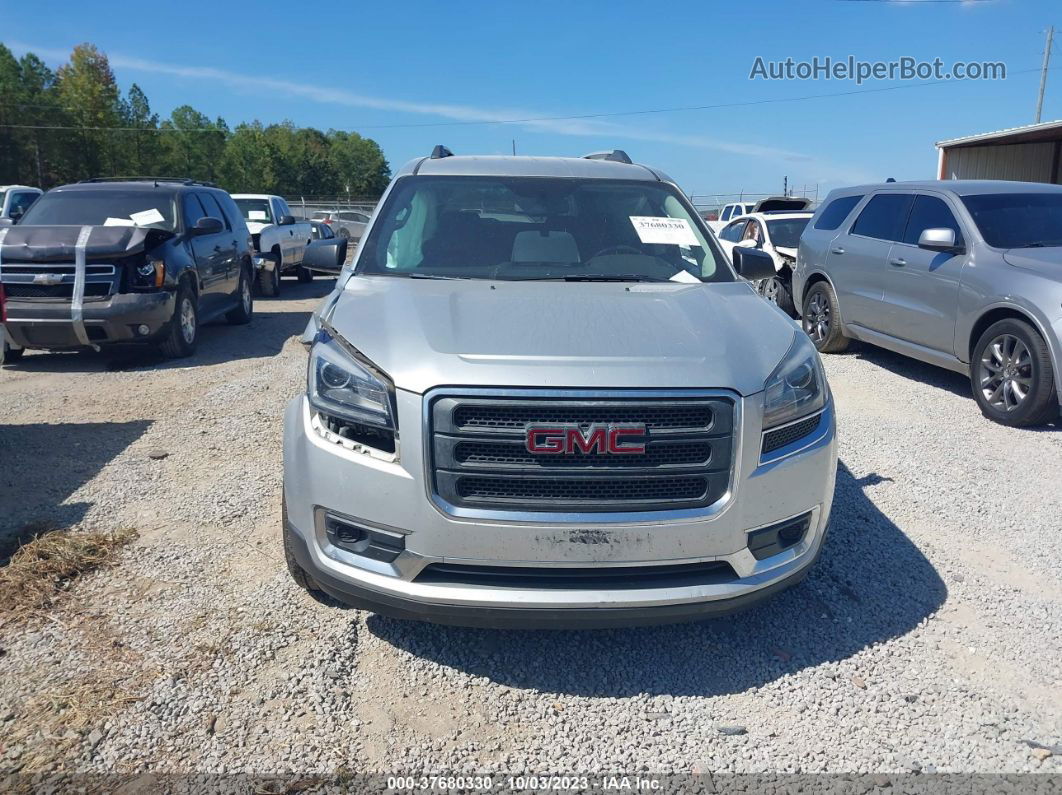 2014 Gmc Acadia Sle-1 Silver vin: 1GKKRNED2EJ162628