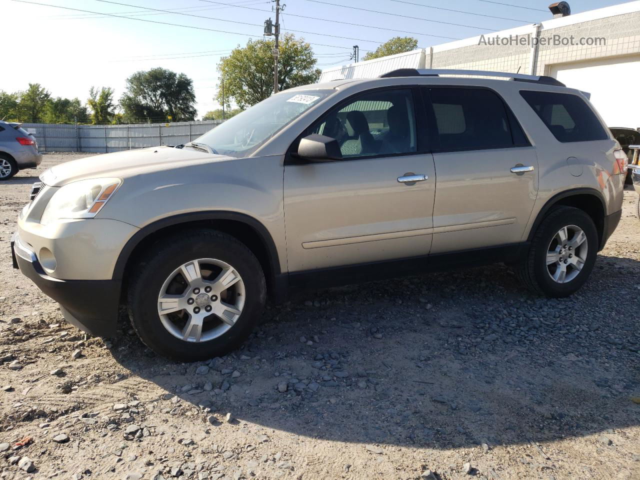 2012 Gmc Acadia Sle Gold vin: 1GKKRNED3CJ172744