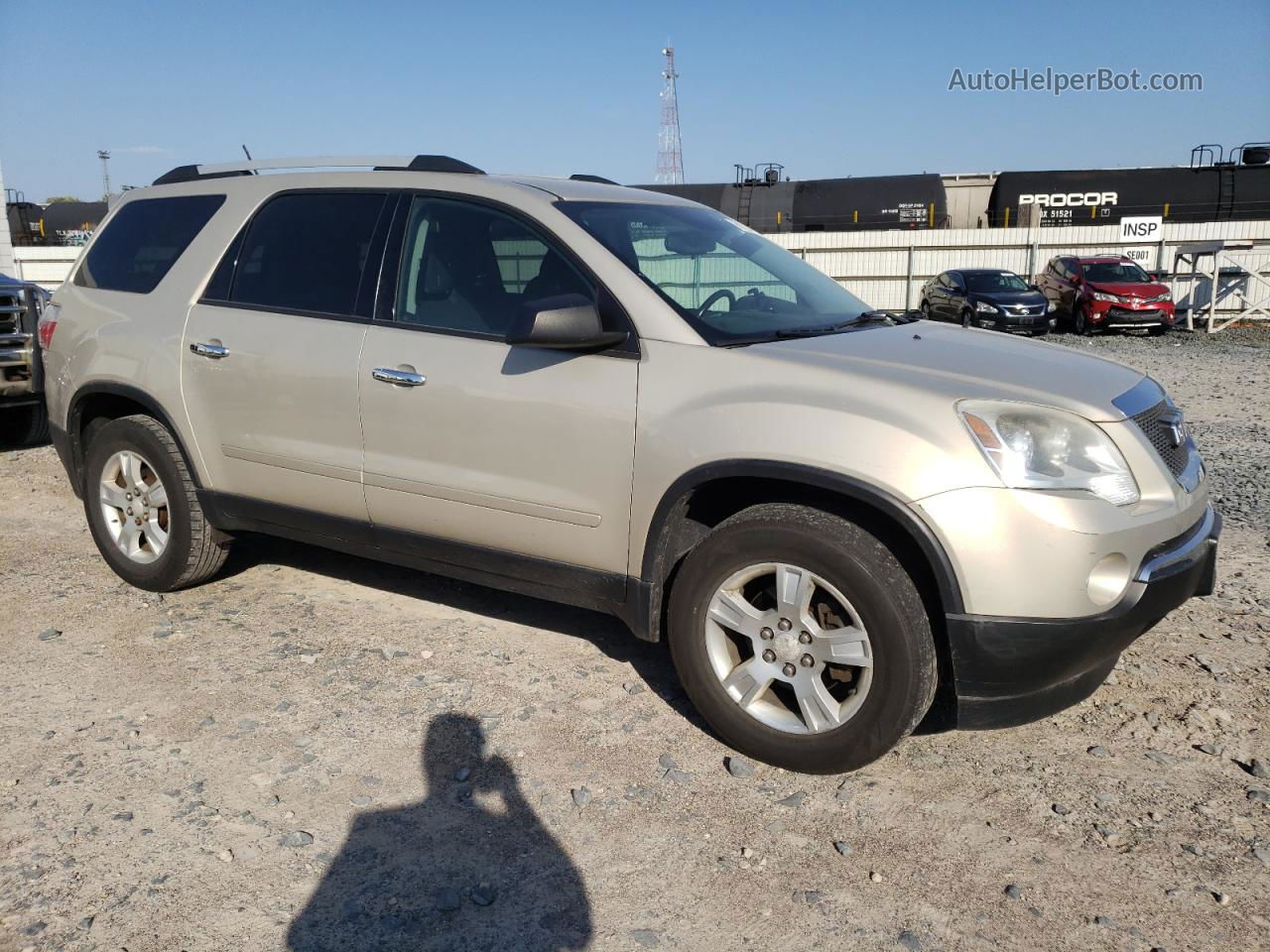 2012 Gmc Acadia Sle Gold vin: 1GKKRNED3CJ172744