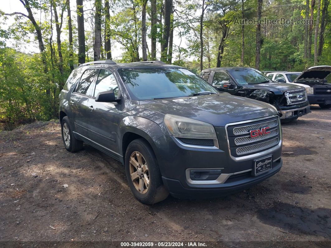 2014 Gmc Acadia Sle-1 Gray vin: 1GKKRNED3EJ133347