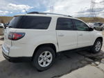 2014 Gmc Acadia Sle White vin: 1GKKRNED3EJ213103