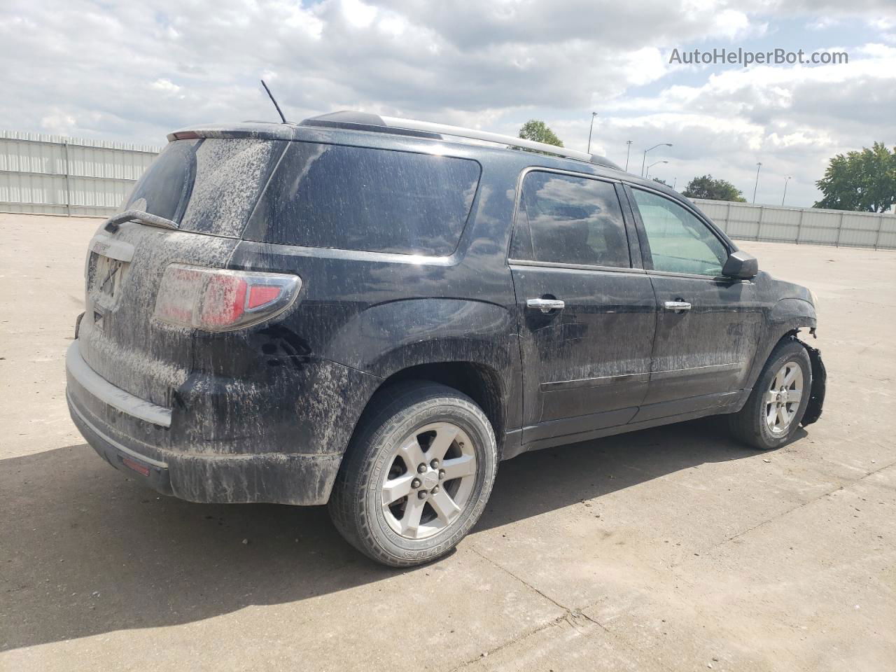 2013 Gmc Acadia Sle Black vin: 1GKKRNED4DJ159342