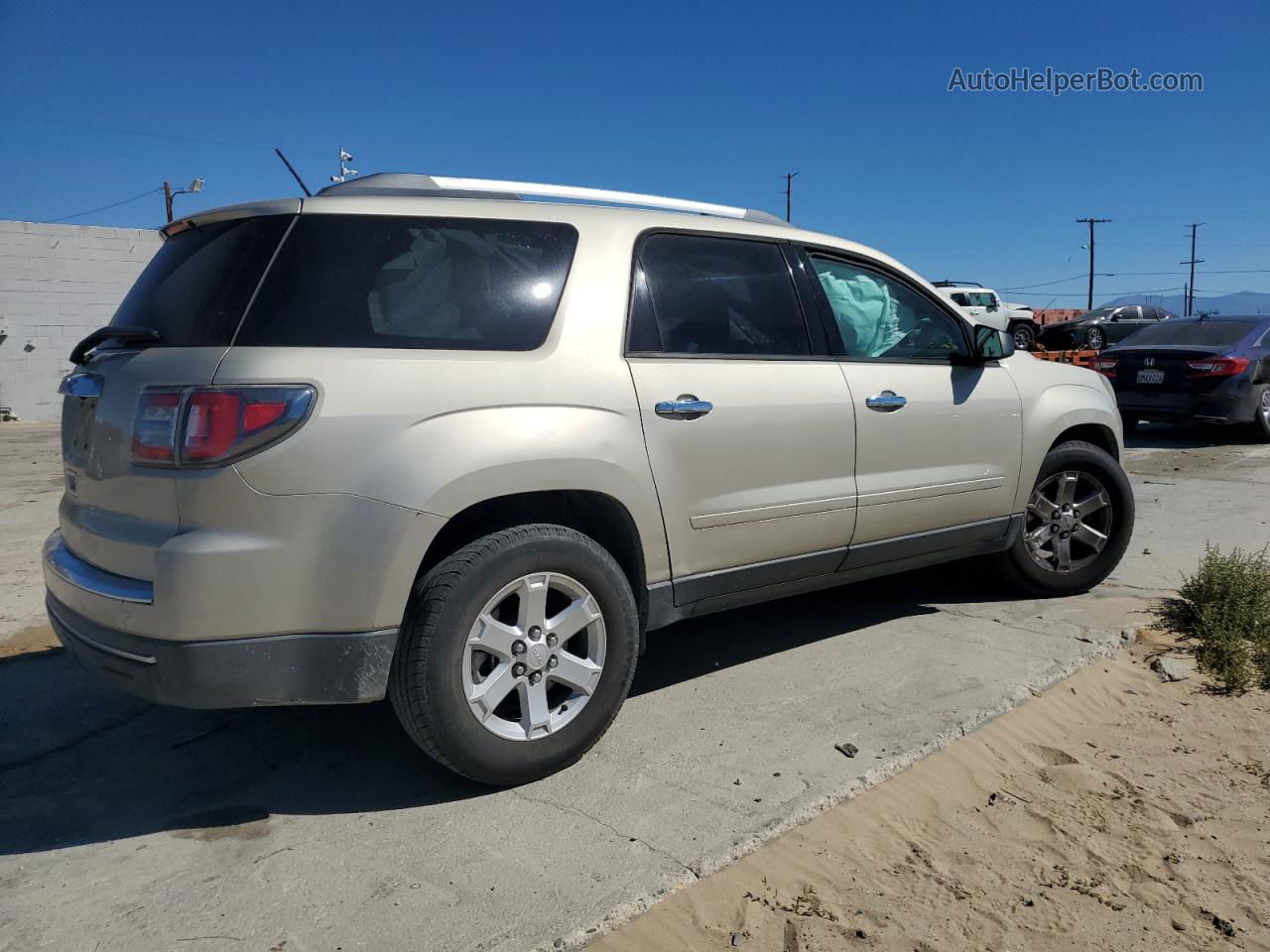 2013 Gmc Acadia Sle Tan vin: 1GKKRNED4DJ259358