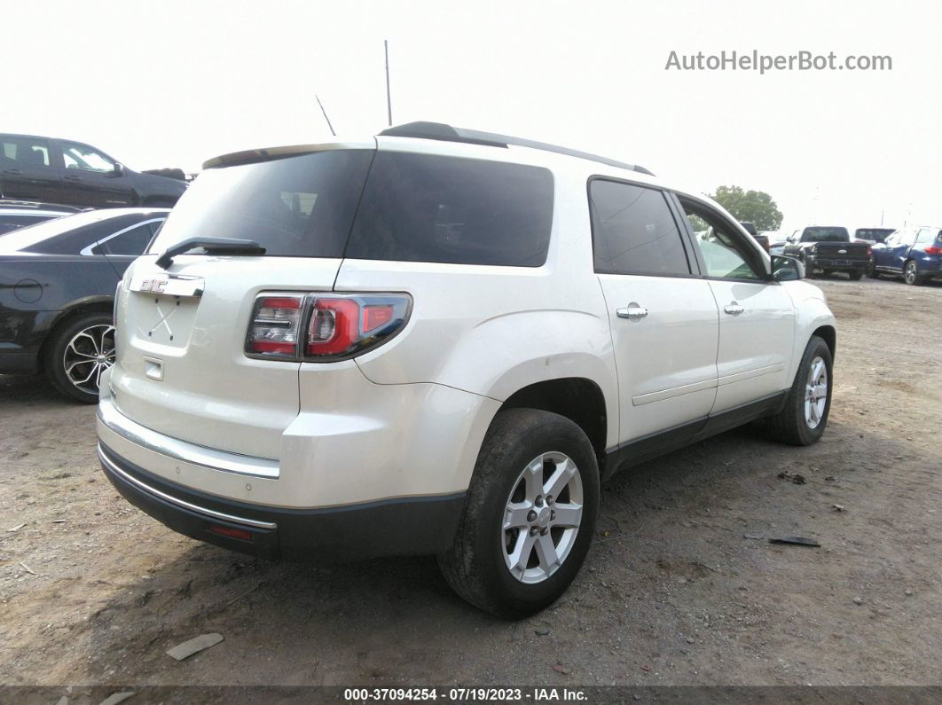 2013 Gmc Acadia Sle Белый vin: 1GKKRNED5DJ162816