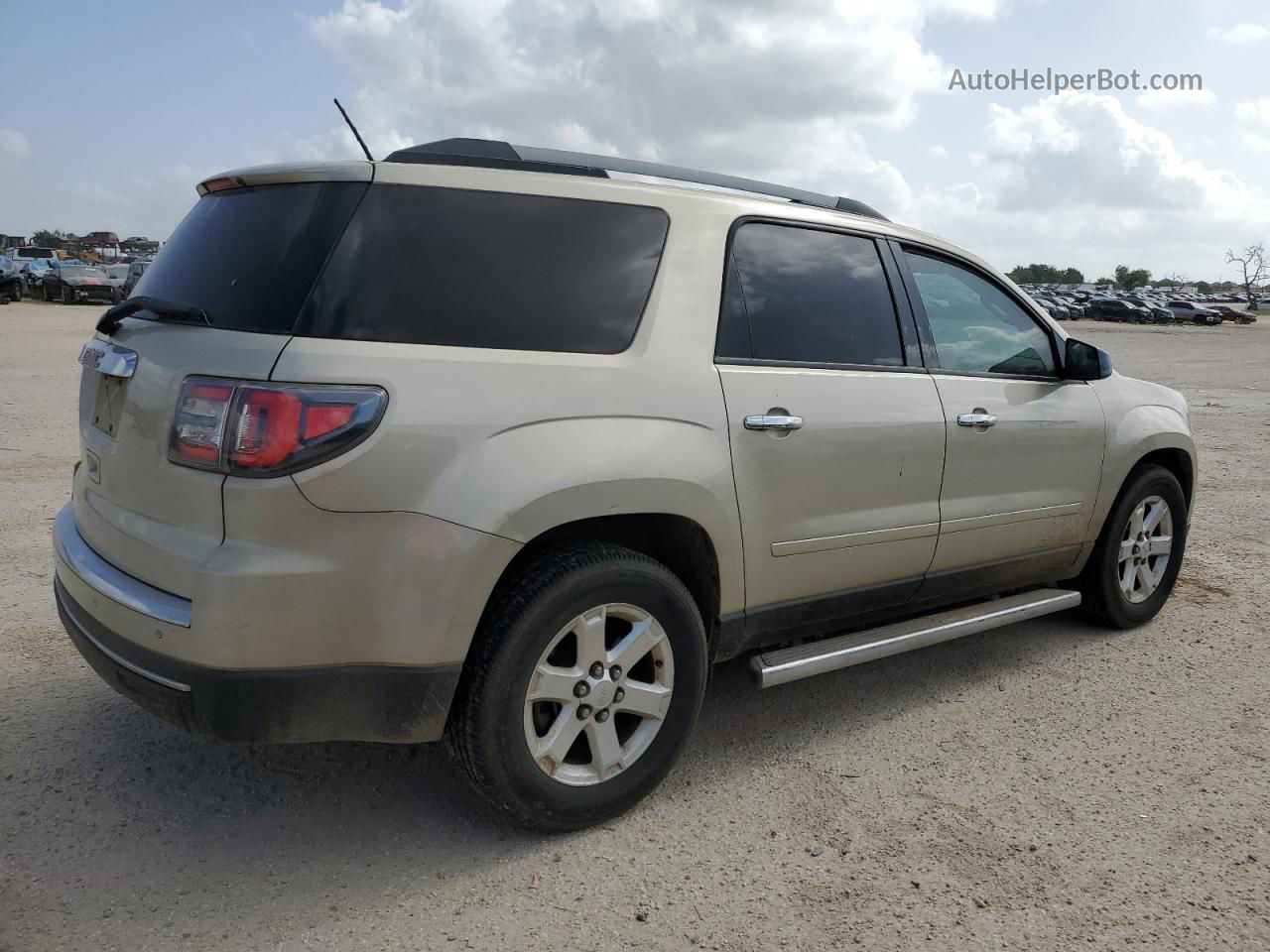 2014 Gmc Acadia Sle Tan vin: 1GKKRNED5EJ177737