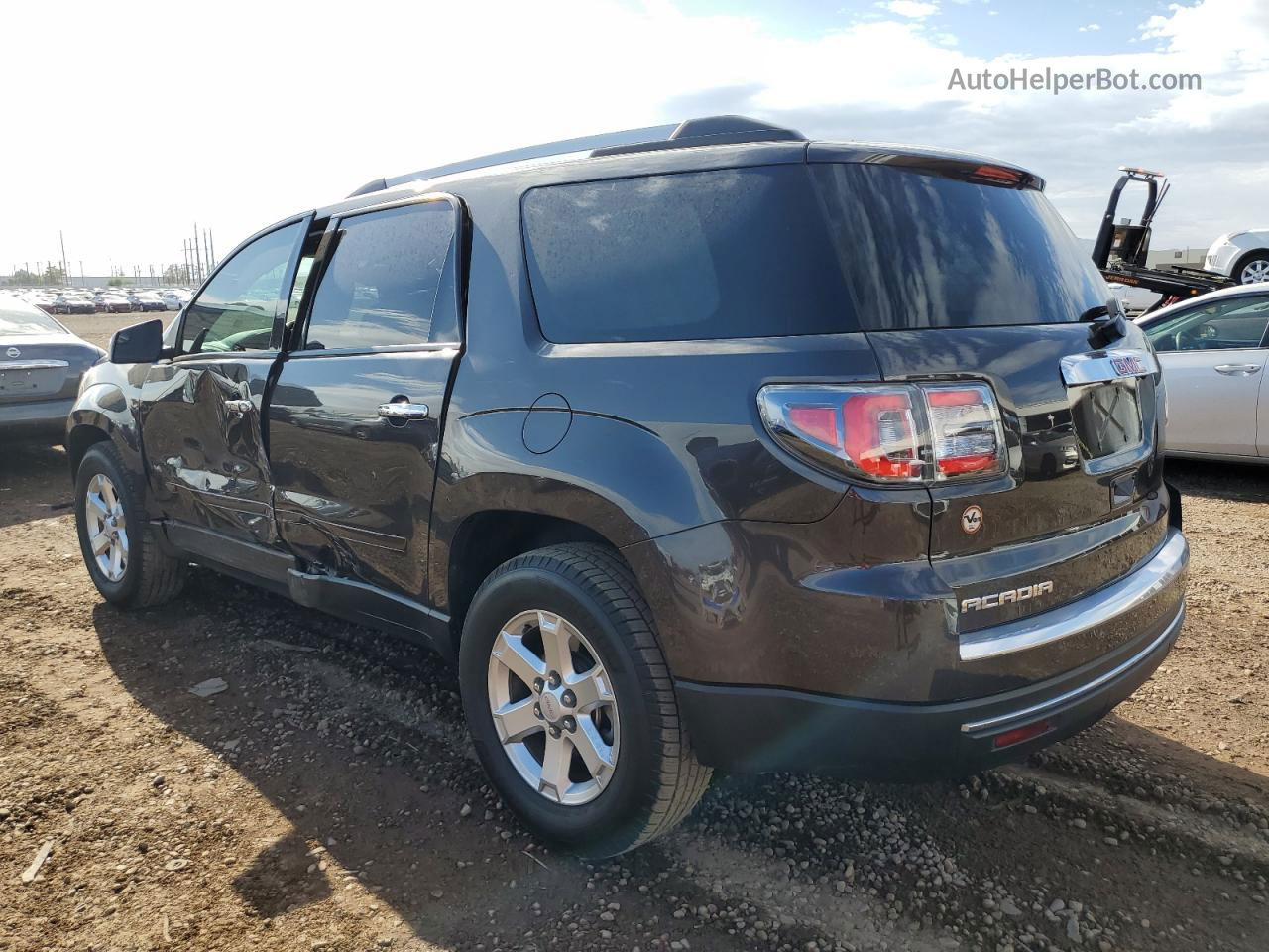 2014 Gmc Acadia Sle Gray vin: 1GKKRNED5EJ375069