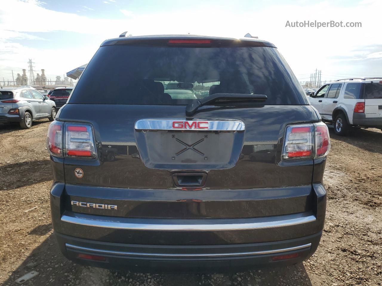 2014 Gmc Acadia Sle Gray vin: 1GKKRNED5EJ375069