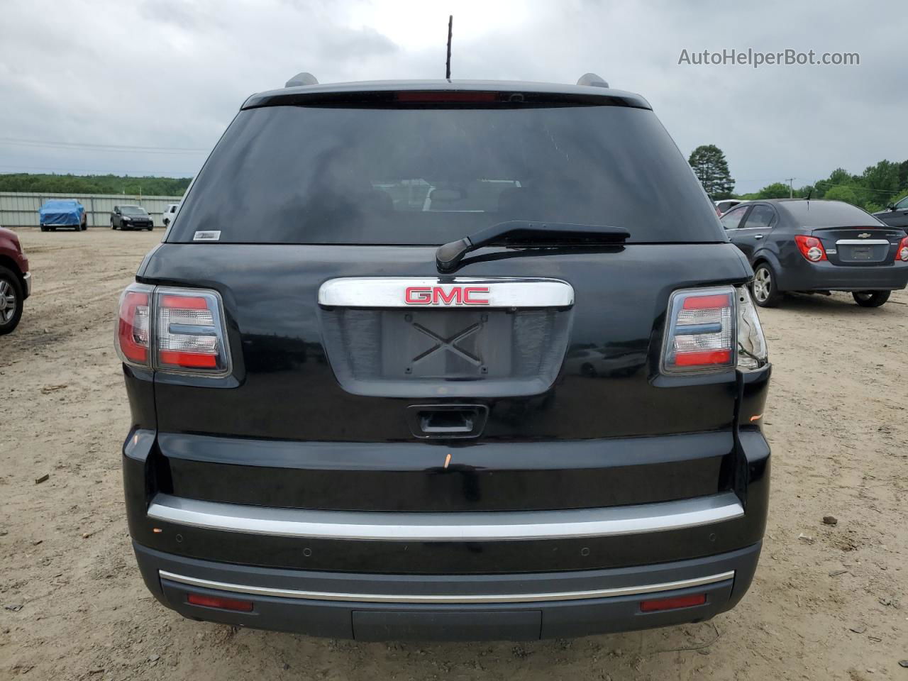 2013 Gmc Acadia Sle Black vin: 1GKKRNED6DJ254338