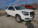 2014 Gmc Acadia Sle White vin: 1GKKRNED6EJ205304