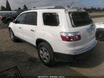 2012 Gmc Acadia Sl White vin: 1GKKRNED7CJ204594