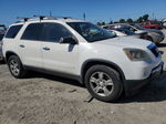 2012 Gmc Acadia Sle White vin: 1GKKRNED7CJ218138