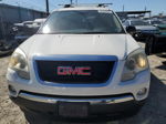 2012 Gmc Acadia Sle White vin: 1GKKRNED7CJ218138