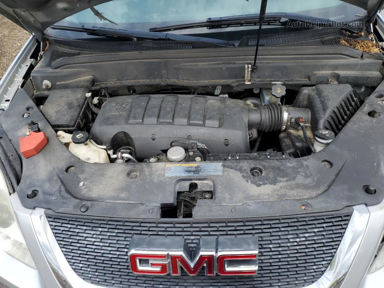 2012 Gmc Acadia Sle Серебряный vin: 1GKKRNED7CJ301066