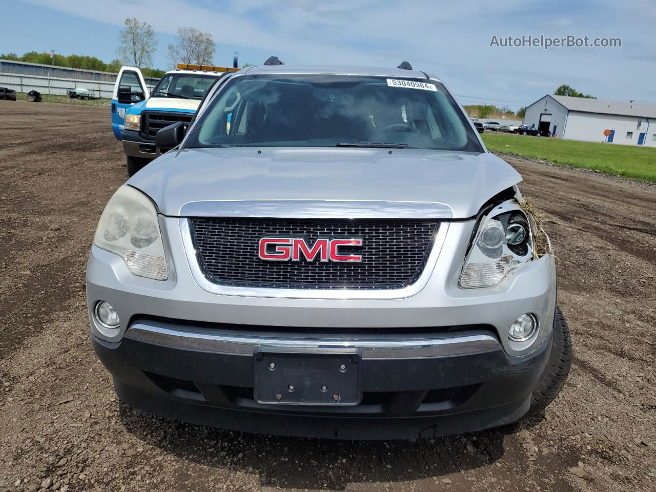 2012 Gmc Acadia Sle Silver vin: 1GKKRNED7CJ301066