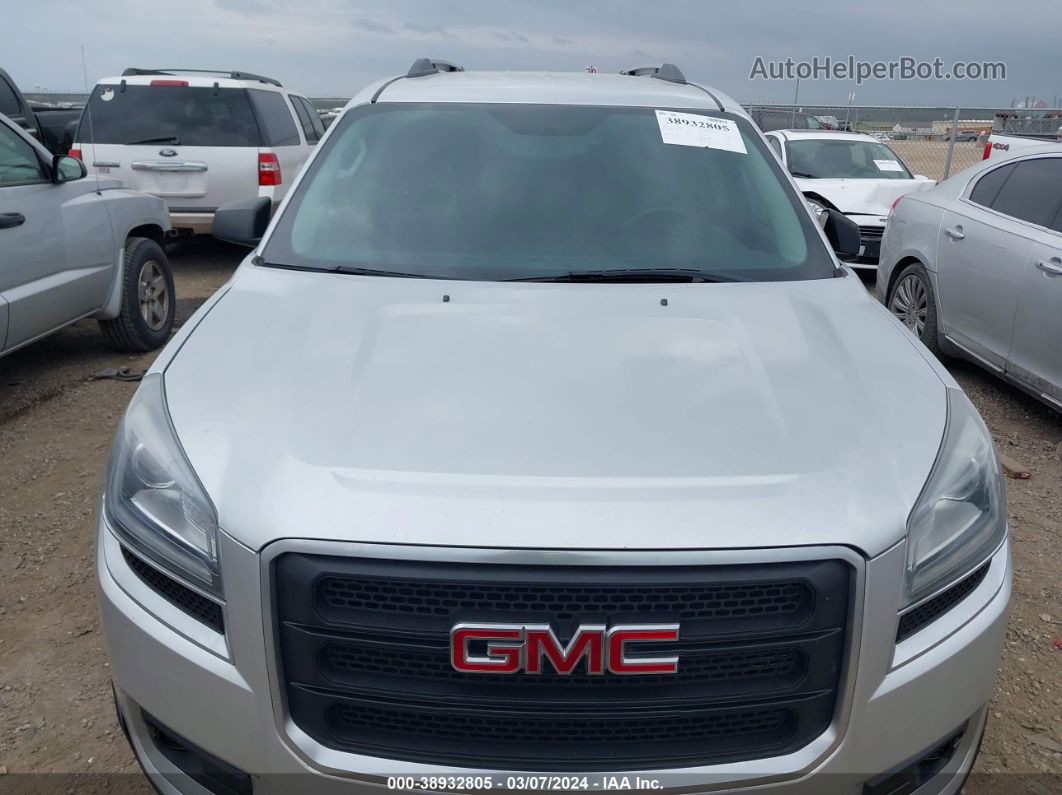 2015 Gmc Acadia Sle-1 Silver vin: 1GKKRNED7FJ279350