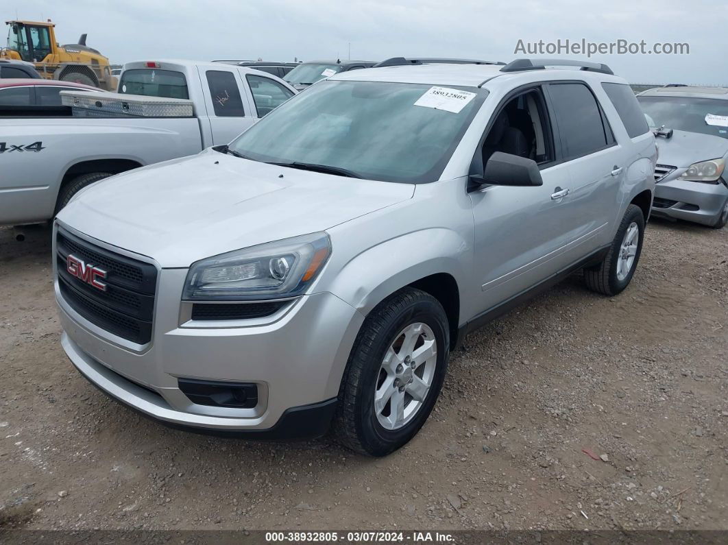 2015 Gmc Acadia Sle-1 Silver vin: 1GKKRNED7FJ279350