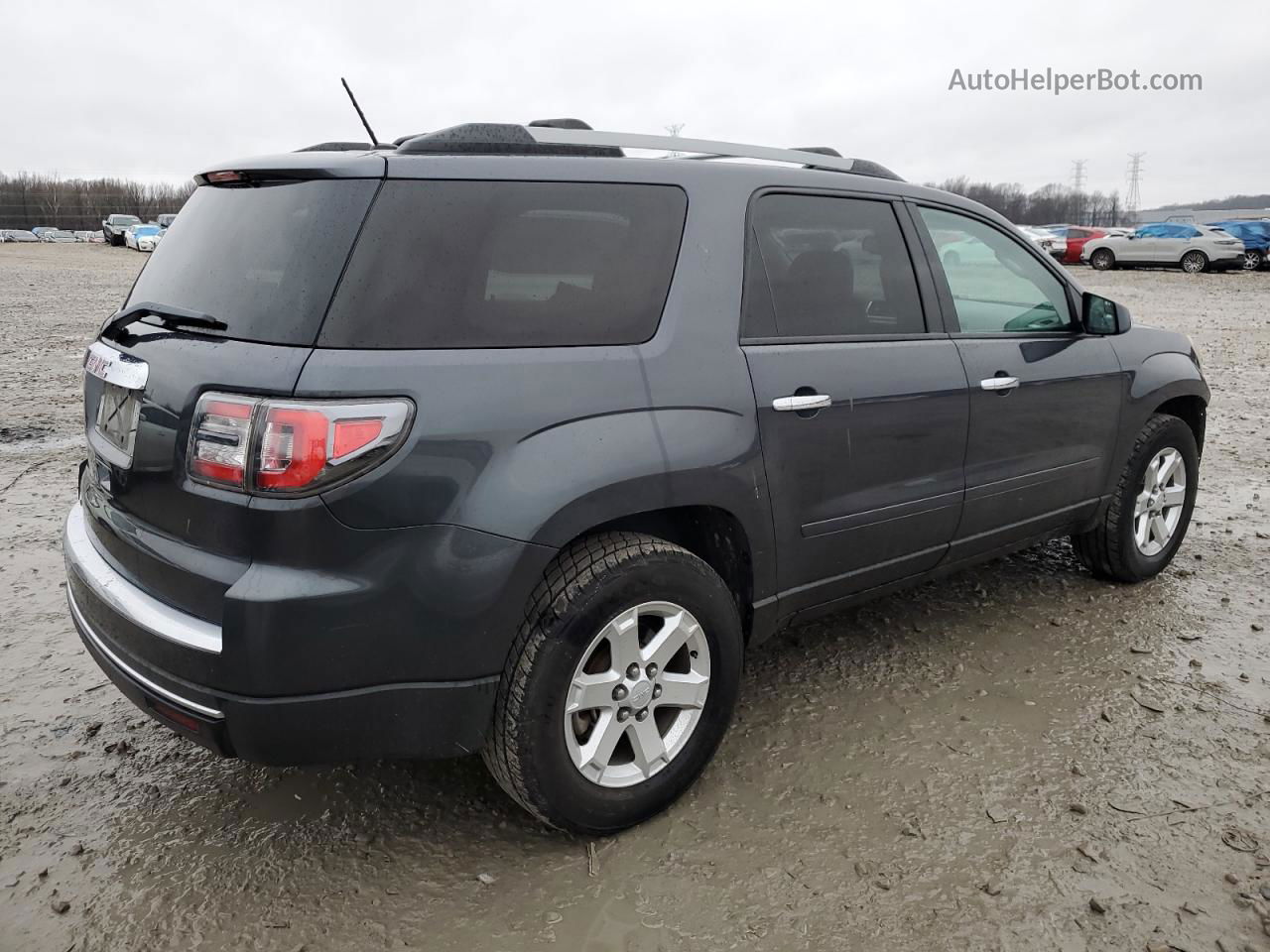 2013 Gmc Acadia Sle Gray vin: 1GKKRNED8DJ208431