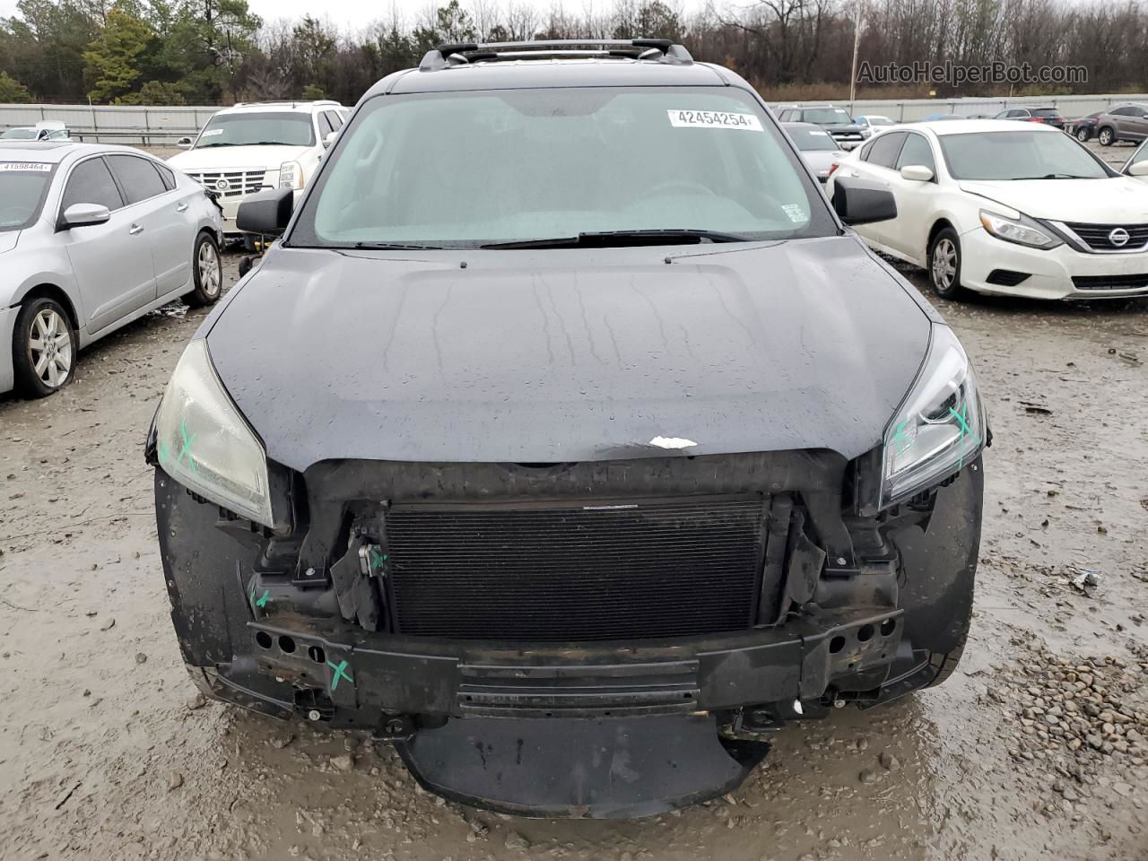 2013 Gmc Acadia Sle Gray vin: 1GKKRNED8DJ208431