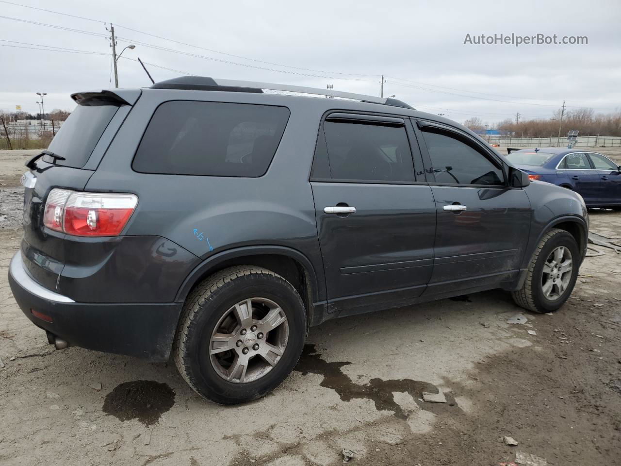 2012 Gmc Acadia Sle Gray vin: 1GKKRNED9CJ377274