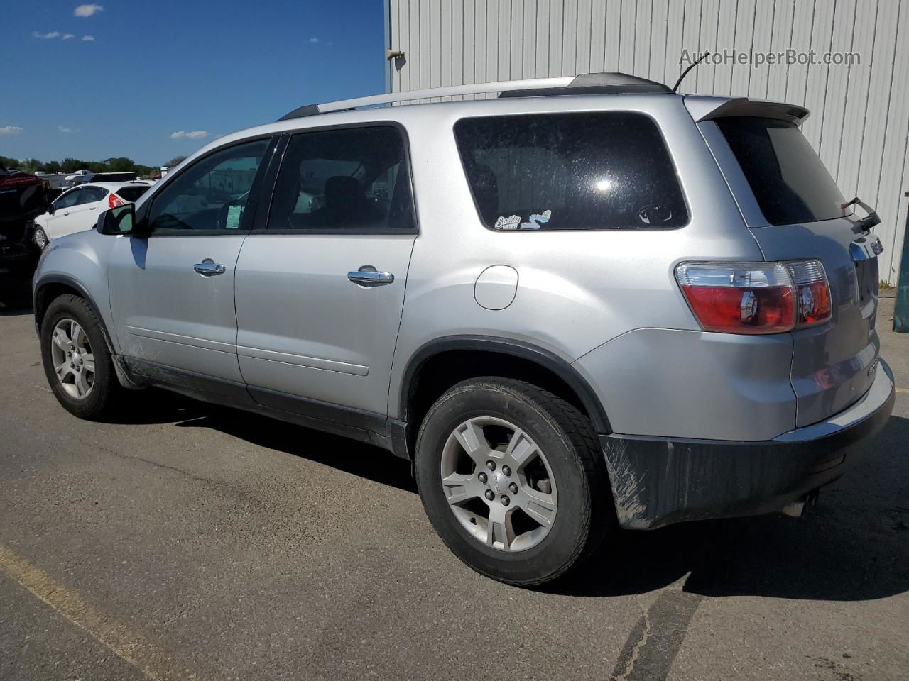 2012 Gmc Acadia Sle Silver vin: 1GKKRNED9CJ413447