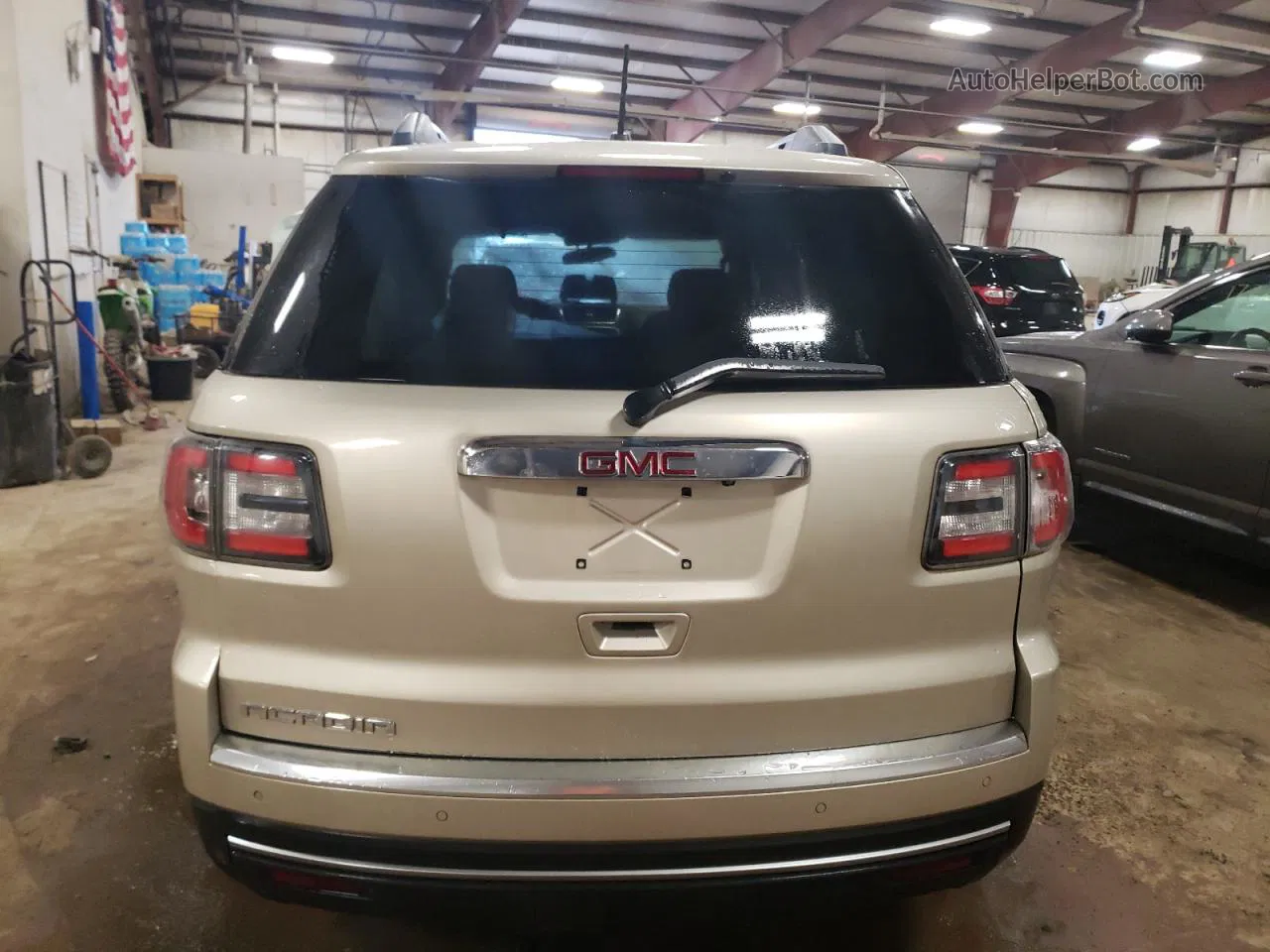 2014 Gmc Acadia Sle Gold vin: 1GKKRNED9EJ214062