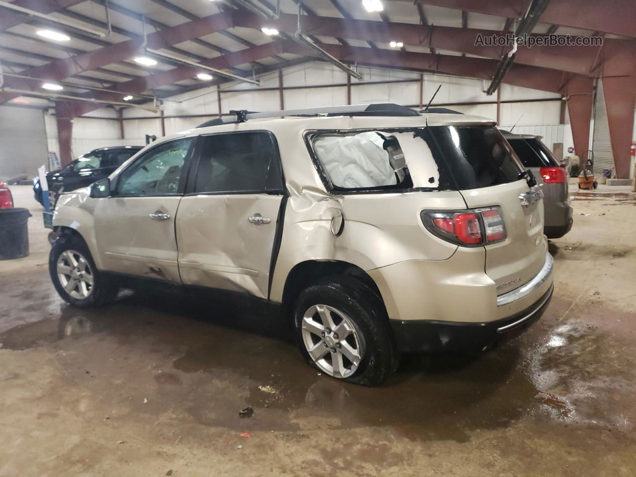 2014 Gmc Acadia Sle Gold vin: 1GKKRNED9EJ214062