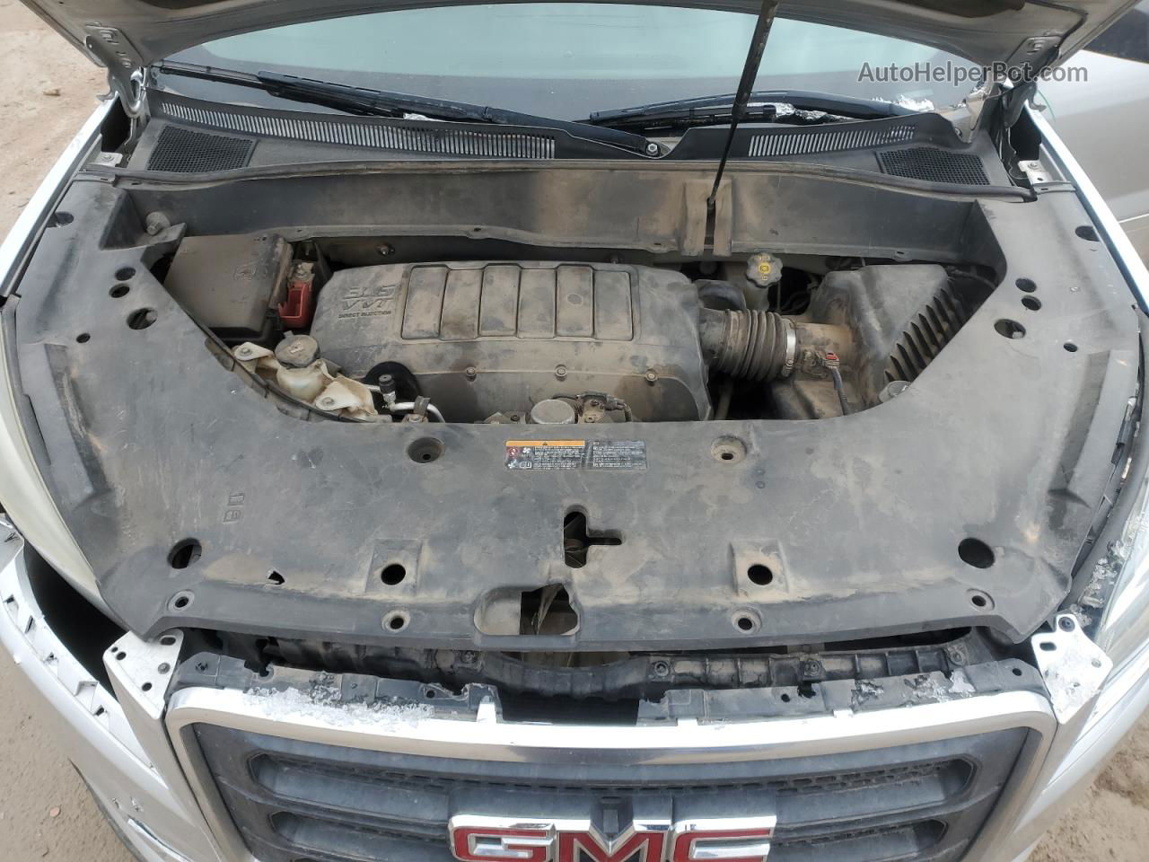 2014 Gmc Acadia Sle Серебряный vin: 1GKKRNED9EJ278408