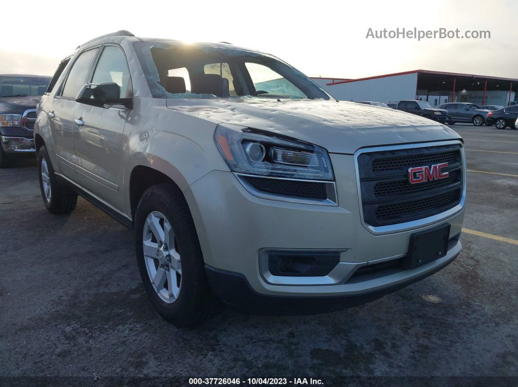 2014 Gmc Acadia Sle Tan vin: 1GKKRNEDXEJ201532