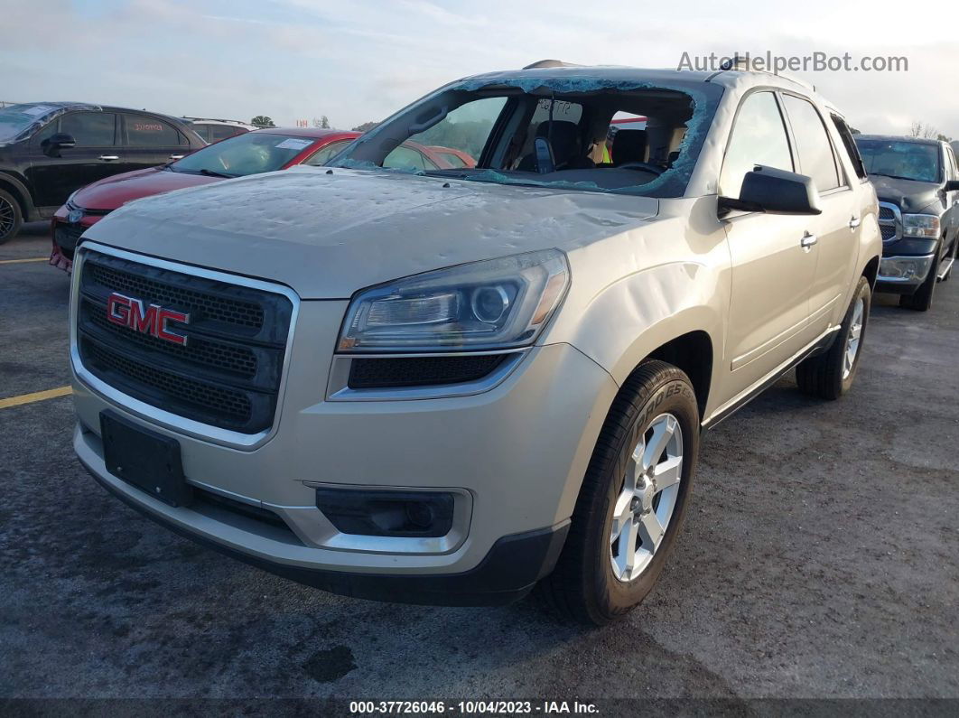 2014 Gmc Acadia Sle Tan vin: 1GKKRNEDXEJ201532