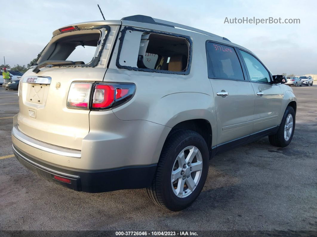 2014 Gmc Acadia Sle Tan vin: 1GKKRNEDXEJ201532