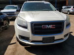 2015 Gmc Acadia Sle White vin: 1GKKRNEDXFJ155086