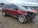 2015 Gmc Acadia Sle Maroon vin: 1GKKRNEDXFJ179856